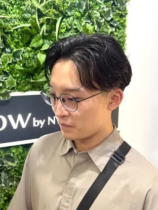 パーマ メンズ Grow by NYNY 馬渡 真輝のヘアスタイル
