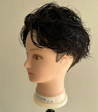 ミディアム メンズ 鳥田 勇のヘアスタイル