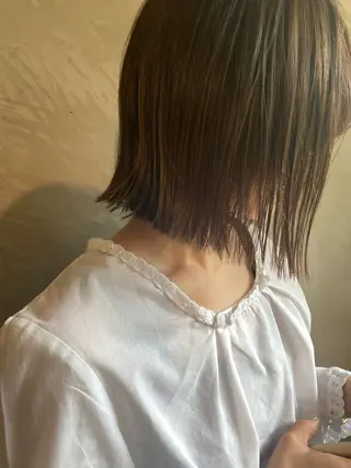 カラー やました もえかのヘアスタイル