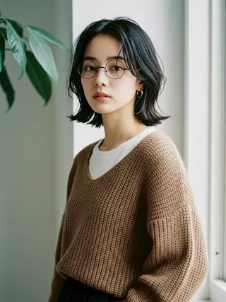 ミディアム カラー ヘアアレンジ 武蔵小山駅4分🤍 セイラ【モデル募集中のヘアスタイル