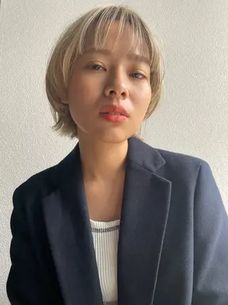 ショート カラー 丸茂 聖名のヘアスタイル