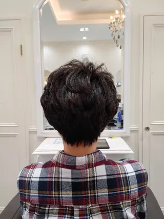 ショート 中村 裕昭のヘアスタイル