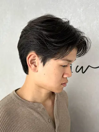 パーマ メンズ 濱口 健慎のヘアスタイル