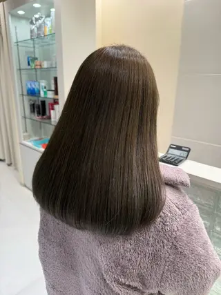 セミロング キタド アミのヘアスタイル