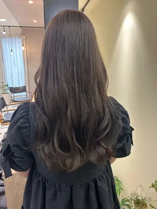 ロング カラー hubhair レイヤー/透明感のヘアスタイル