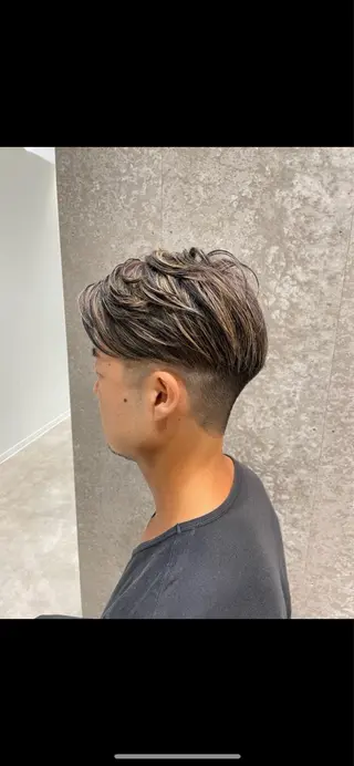 ショート メンズ 萩森 龍也のヘアスタイル