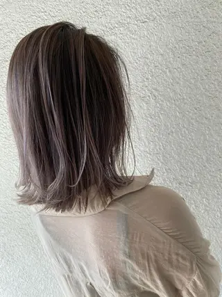 ミディアム カラー パーマ ヘアアレンジ メンズ キッズ Forest. -髪質改善-のヘアスタイル