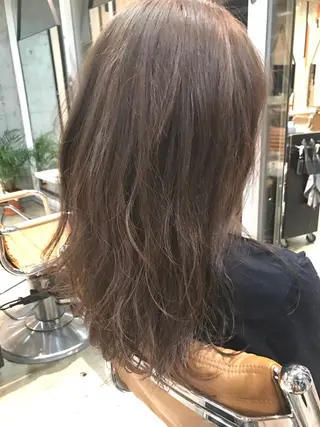 ロング カラー 髪質改善🌟 TAKERUのヘアスタイル