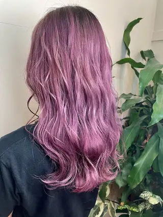 セミロング カラー WEST OLAND加藤圭介のヘアスタイル
