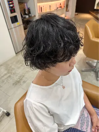 パーマ 西村 涼のヘアスタイル