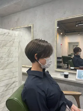 ショート 💎桑原勇志/ ショート/ハイトーンのヘアスタイル
