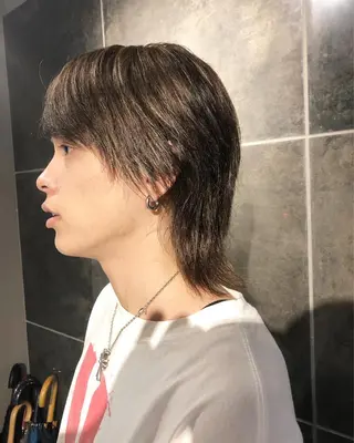 カラー ヘアアレンジ メンズ メンズ特化✂️栗原 侑也のヘアスタイル