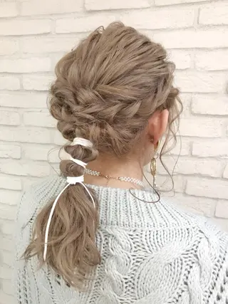 ヘアアレンジ 大平 美沙のヘアスタイル