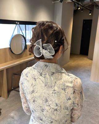 ヘアアレンジ juve.大分/ 秋月ひとはのヘアスタイル