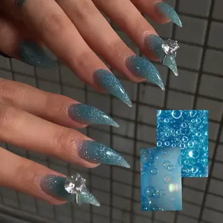 ネイル nano/きもかわ nail🐬🫧のネイルデザイン