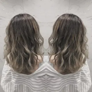 セミロング 重政 和樹のヘアスタイル