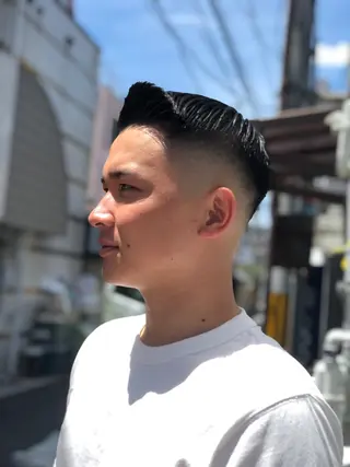 ショート メンズ 極川 涼太のヘアスタイル