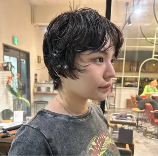 ショート 市川 蘭のヘアスタイル