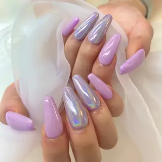ロング ネイルJaol 池袋のネイルデザイン