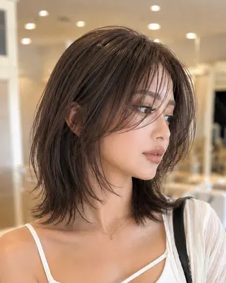 ミディアム カラー 金子 直樹のヘアスタイル