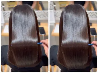 ロング 髪質改善・ クロスパーマ◎倉澤のヘアスタイル