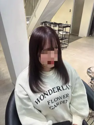 セミロング カットモデル募集中 💜manaka💜のヘアスタイル