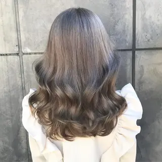 セミロング カラー K-POP好き美容師 🇰🇷Kai.Yのヘアスタイル