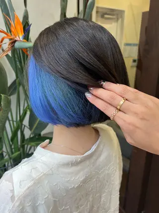 カラー パーソナルカラー診断 できます 木曽 主博のヘアスタイル