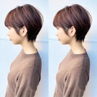 ショート 似合わせカット/ レイヤーカット/新谷のヘアスタイル