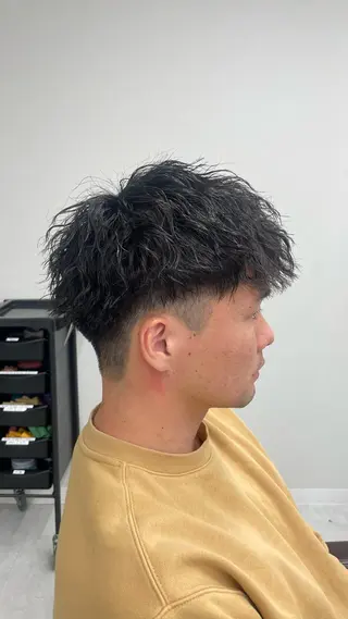ショート パーマ メンズ メンズ特化AMITY SHINGOのヘアスタイル