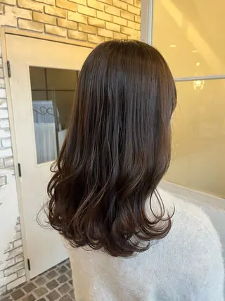 セミロング カラー Ayumi/髪質改善 レイヤー/ネイルのヘアスタイル