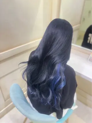 カラー 💙透明感カラー/ 縮毛矯正/ゆうな💙のヘアスタイル