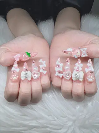 ネイル Lee Nails チップ長さだし専門店のネイルデザイン