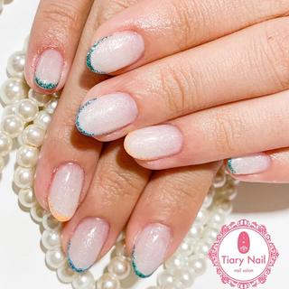 ネイル 💗🪽Tiary Nail🪽💗のネイルデザイン