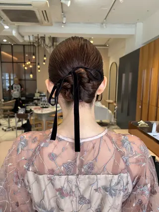 ヘアアレンジ mino🤍🪽🫧 透明感/レイヤーのヘアスタイル