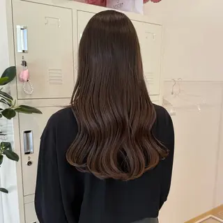 ロング カラー 柔らかいbeige ¦韓国¦🩰マユ🩰のヘアスタイル