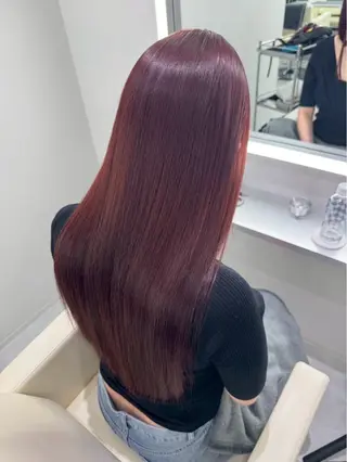 カラー tace新宿 あおいのヘアスタイル