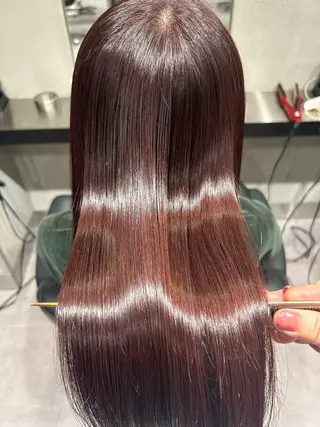 セミロング カラー 🌈ウルトワ水素 髪質改善naru🌈のヘアスタイル