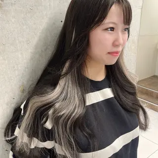 ロング りおな/髪質改善/ カラー /平尾のヘアスタイル