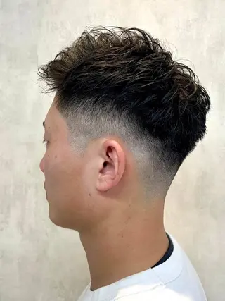 ショート メンズ インフィニィトネオ 三浦のヘアスタイル