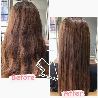 ロング enx天王町店 伊藤 愛央のヘアスタイル