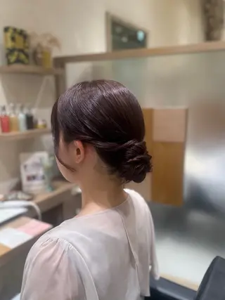 ヘアアレンジ chihiro 🐰 髪質改善/透明感🫧のヘアスタイル