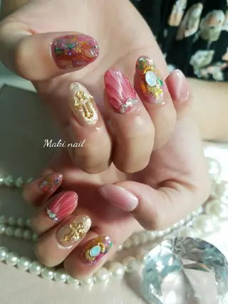 ネイル ショート ･:*+.✳︎˚✧₊ MAKI NAILのネイルデザイン