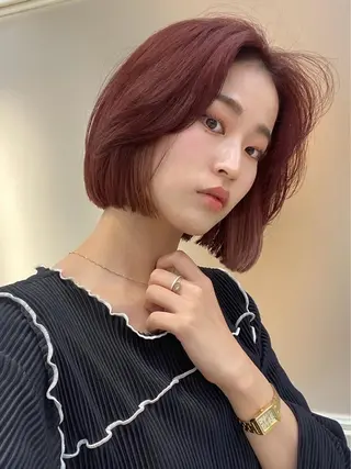 ショート 艶カラー/ NAOKIのヘアスタイル