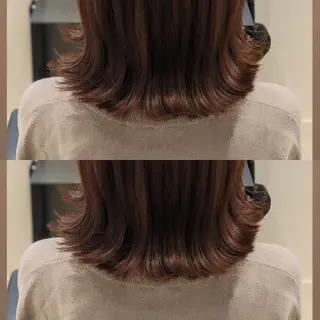 ミディアム Yuka ∥ 深層筋 ×睡眠改善ヘッドスパのヘアスタイル