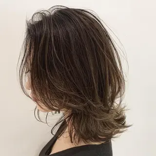 ミディアム カラー メンズ特化美容師/ 新井　洸太のヘアスタイル
