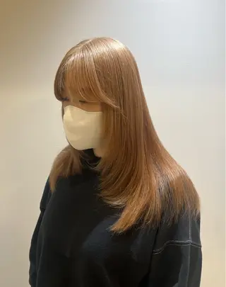 ロング ブリーチカラー特化 美容師/𝕐𝕌𝕀のヘアスタイル