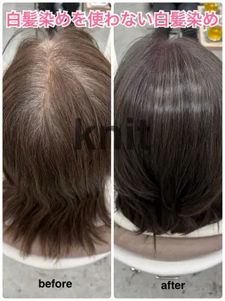 ミディアム 長岡 瑞希のヘアスタイル