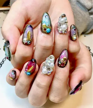 ネイル nailist cocoのネイルデザイン