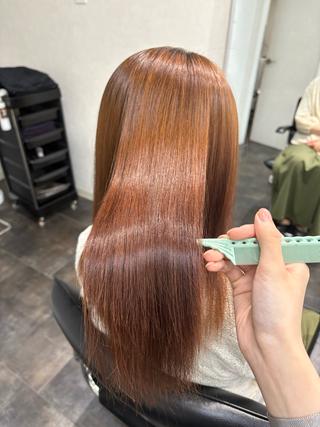 セミロング haku【津久野店】 ERIKAのヘアスタイル
